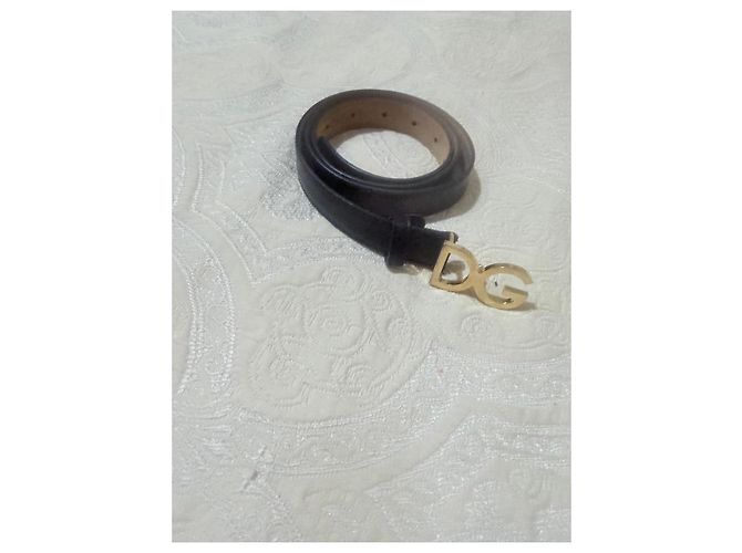 Dolce & Gabbana DG Ledergürtel - Schwarz - Ansicht 16