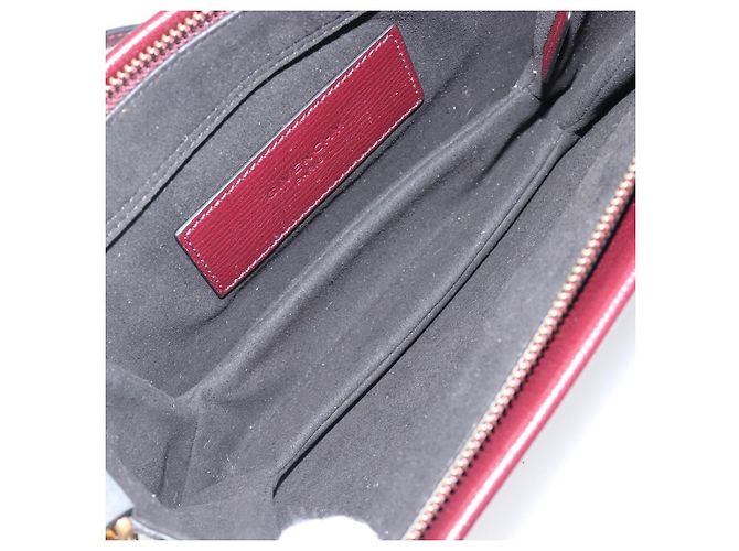 Givenchy Cross 3 Leather Small Bordò - vista 5