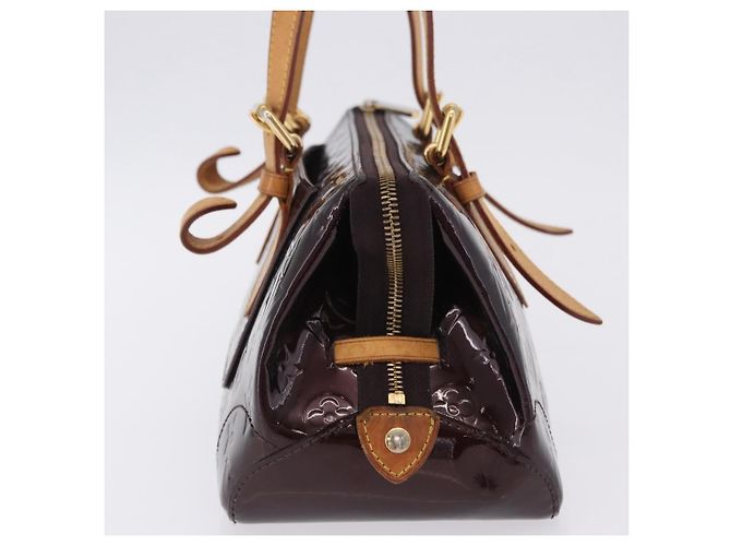 Louis Vuitton Rosewood Avenue Monogram Vernis Bordò - vista 3
