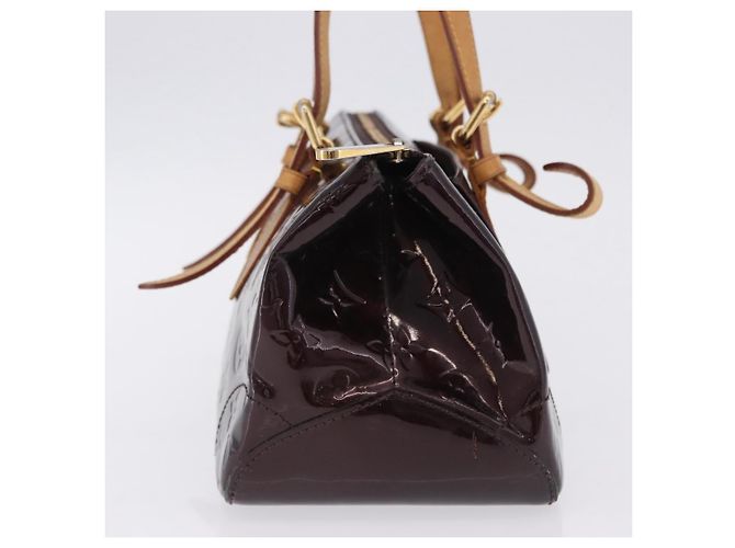 Louis Vuitton Rosewood Avenue Monogram Vernis Bordò - vista 4