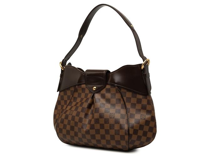 Louis Vuitton Damier Sistina MM Handtasche Braun - Ansicht 2