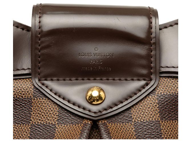 Louis Vuitton Damier Sistina MM Handtasche Braun - Ansicht 5