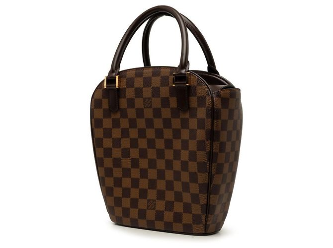 Borsa Louis Vuitton Damier Saliaseau Marrone - vista 2