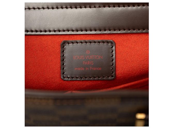 Borsa Louis Vuitton Damier Saliaseau Marrone - vista 5