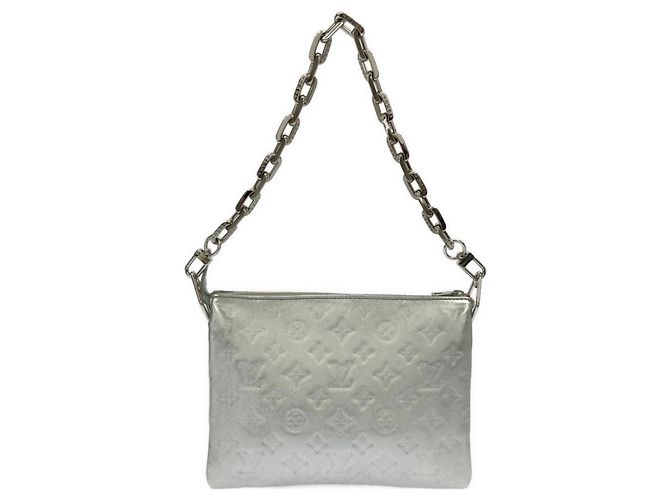 Borsa a tracolla Louis Vuitton Coussin PM M57913 Argento - vista 2