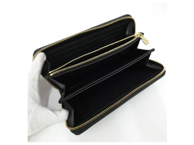Cartera Coussin Zippy Louis Vuitton Negro - vista 6