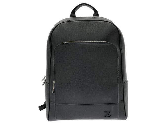Zaino Louis Vuitton Taiga Adrian Nero - vista 2