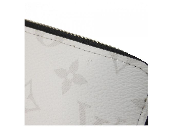 Cartera Zippy Louis Vuitton Taiga Rama Blanco - vista 4