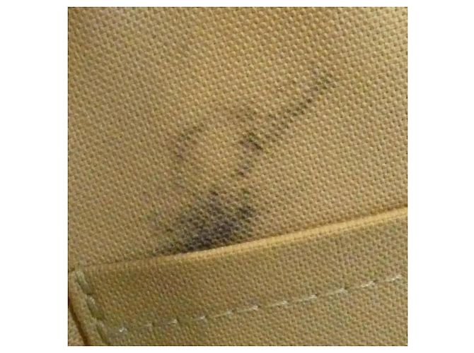 Borsa Louis Vuitton Damier Azur Totally PM Bianco Blu - vista 10