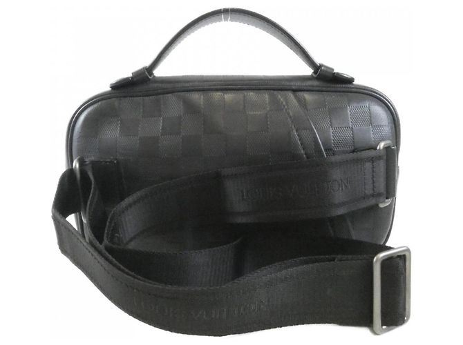 Sac à épaule Louis Vuitton Damier Infini Ambrelle Noir - vue 2