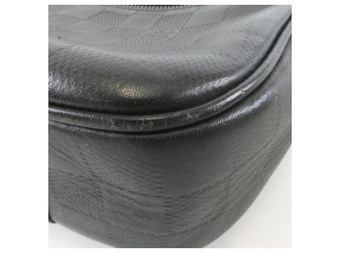 Sac à épaule Louis Vuitton Damier Infini Ambrelle Noir - vue 3