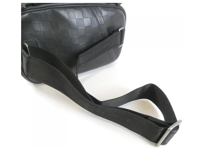 Sac à épaule Louis Vuitton Damier Infini Ambrelle Noir - vue 7