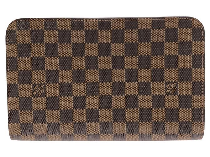 Bolso de mano Louis Vuitton Damier Saint Castaño - vista 2