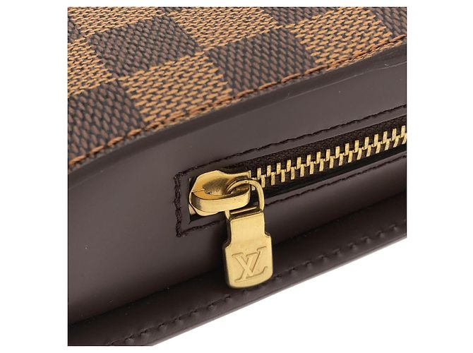 Bolso de mano Louis Vuitton Damier Saint Castaño - vista 4