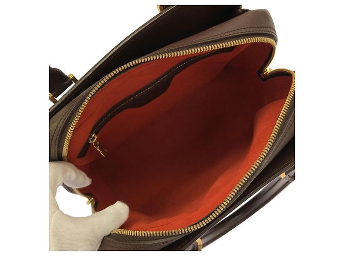 Borsa Louis Vuitton Damier Triana Marrone - vista 6