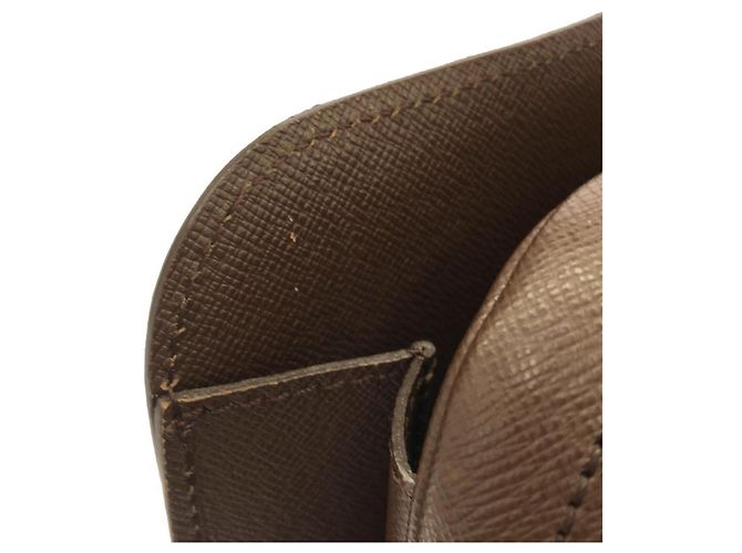 Borsa Louis Vuitton Damier Triana Marrone - vista 7