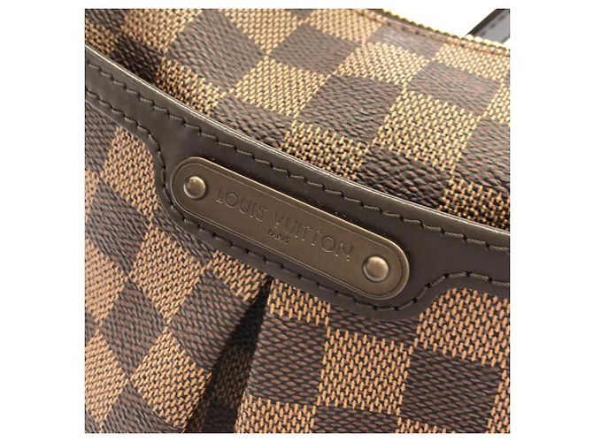 Borsa a tracolla Louis Vuitton Damier Bloomsbury PM Marrone - vista 5