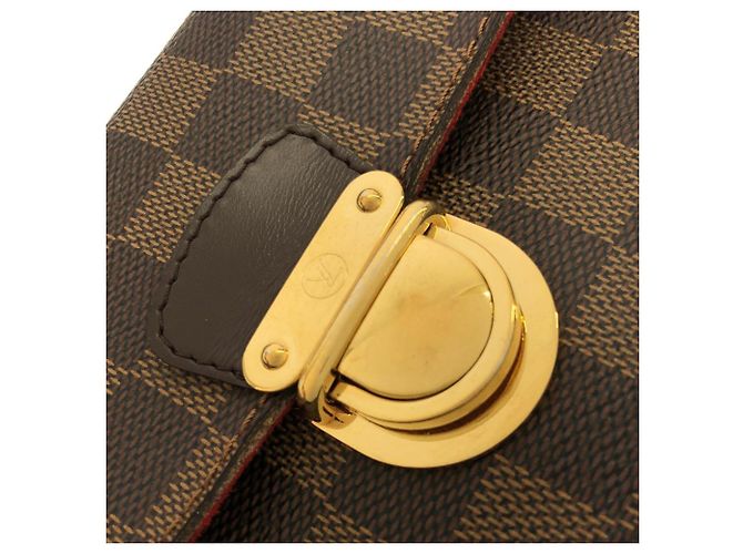 Borsa a tracolla Louis Vuitton Damier Ravello GM Marrone - vista 5