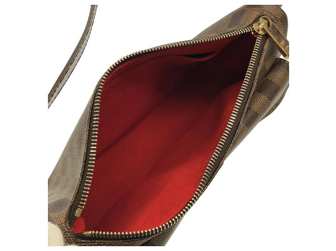 Borsa a tracolla Louis Vuitton Damier Ravello GM Marrone - vista 8