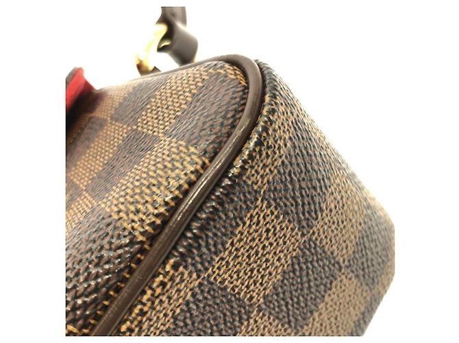 Borsa a tracolla Louis Vuitton Damier Ravello PM Marrone - vista 3