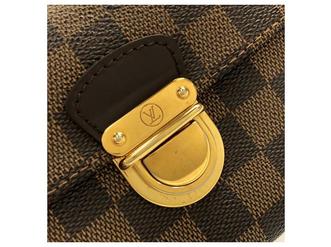 Borsa a tracolla Louis Vuitton Damier Ravello PM Marrone - vista 5