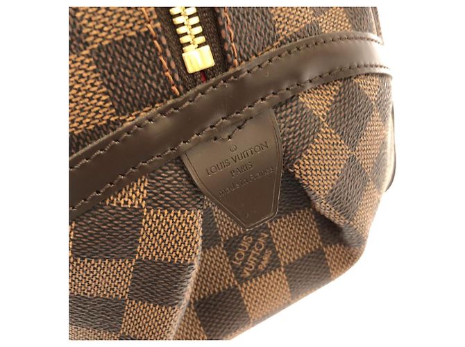 Borsa a tracolla Louis Vuitton Damier Rivington GM Marrone - vista 4