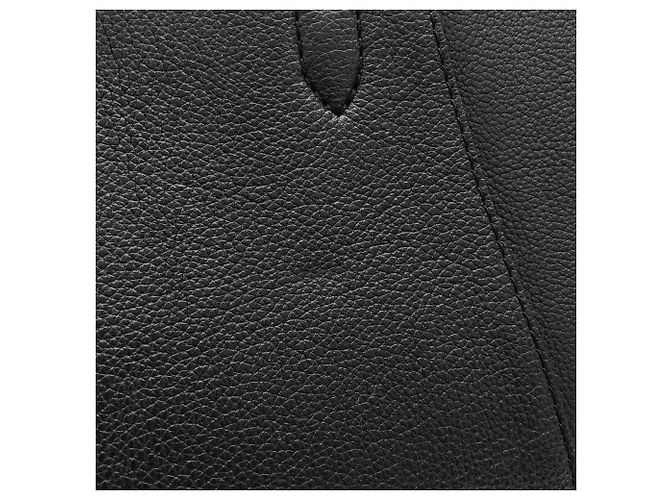 Borsa Louis Vuitton Taurillon Lockme Cabas Nero - vista 4
