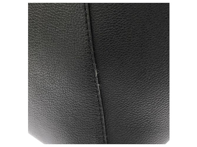 Borsa Louis Vuitton Taurillon Lockme Cabas Nero - vista 7