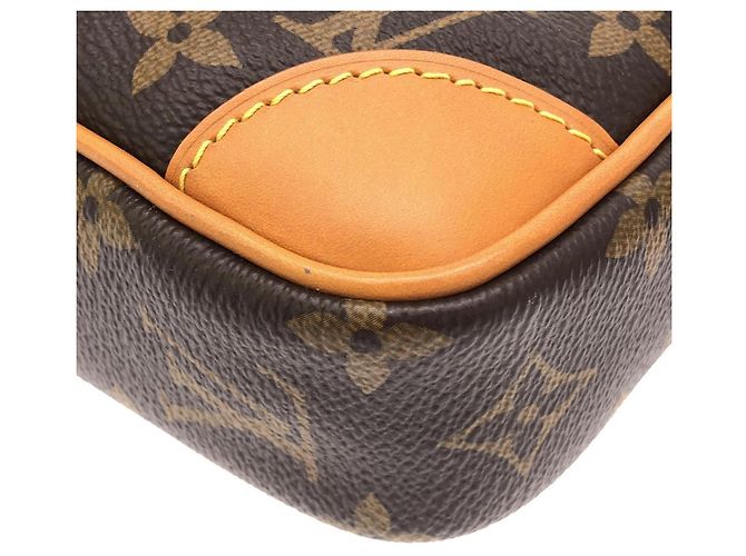 Borsa Louis Vuitton Monogram Archive Danube Marrone - vista 3