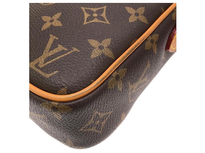 Borsa Louis Vuitton Monogram Archive Danube Marrone - vista 5