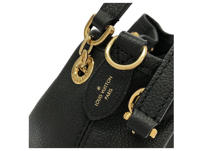 Borsa Louis Vuitton Monogram Empreinte Nero - vista 6