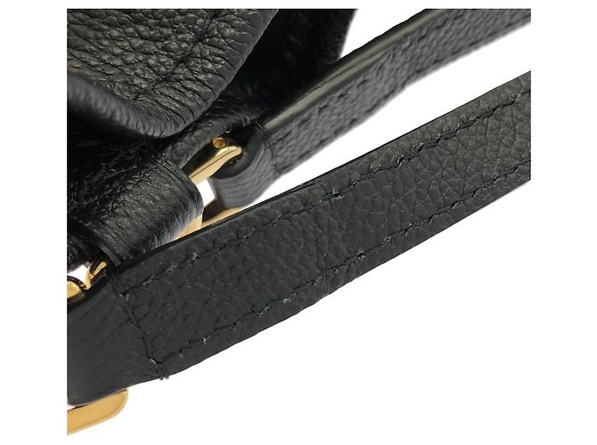 Borsa Louis Vuitton Monogram Empreinte Nero - vista 7