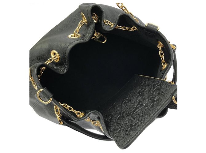 Borsa Louis Vuitton Monogram Empreinte Nero - vista 8