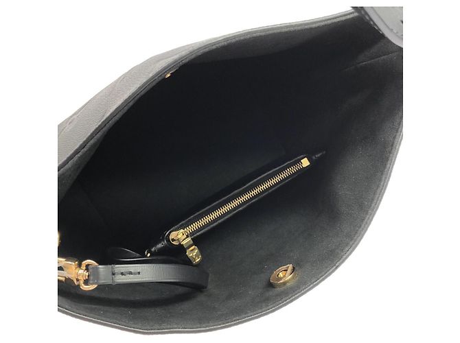 Borsa Louis Vuitton Monogram Empreinte All In BB Nero - vista 8