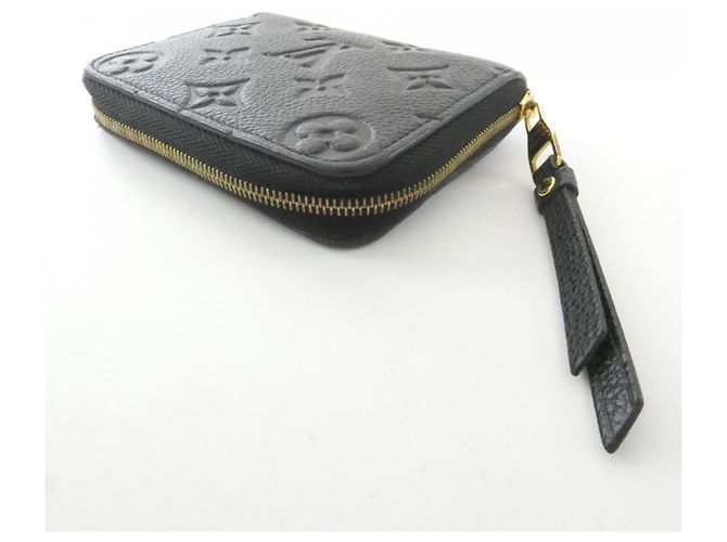 Louis Vuitton Monogram Empreinte Zippy Coin Purse M60574 Negro - vista 2