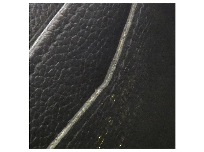 Louis Vuitton Monogram Empreinte Zippy Coin Purse M60574 Negro - vista 6