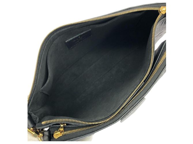 Louis Vuitton Monogram Empreinte Multi Pochette Accessoires Nero - vista 7