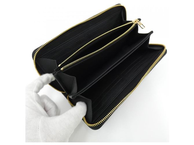 Cartera Zippy Louis Vuitton Monogram Empreinte Negro - vista 4