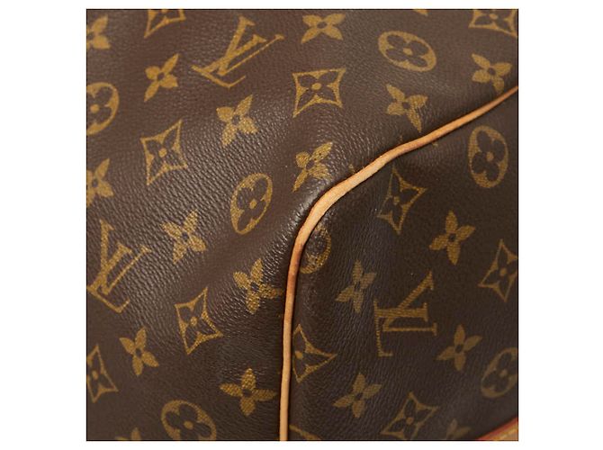 Louis Vuitton Monogram Keepall Bandoulière 60 Marrone - vista 7