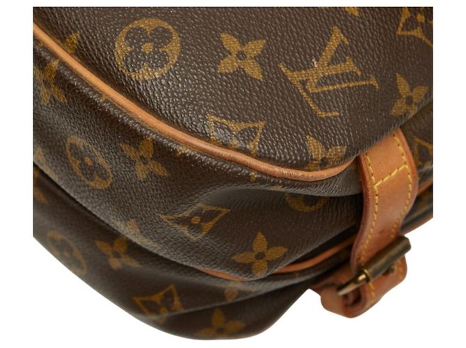 Borsa a tracolla Louis Vuitton Monogram Saumur 30 Marrone - vista 5