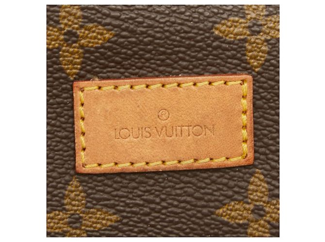 Borsa a tracolla Louis Vuitton Monogram Saumur 30 Marrone - vista 9