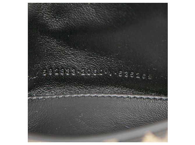 Borsa Tote Gucci GG Canvas Sherry Line Nero - vista 6