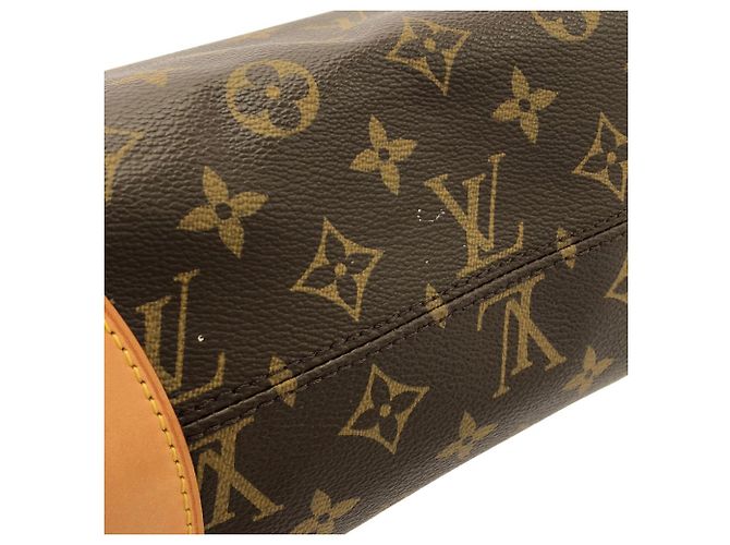 Borsa Louis Vuitton Monogram Wilshire PM Marrone - vista 3