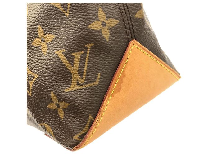 Borsa Louis Vuitton Monogram Wilshire PM Marrone - vista 5
