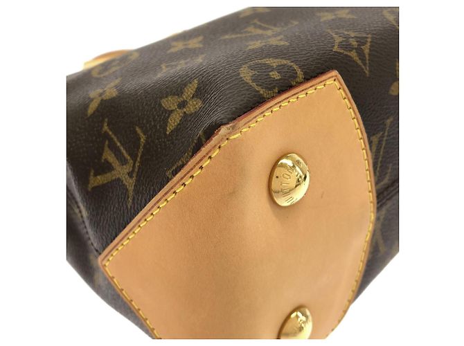 Borsa Louis Vuitton Monogram Wilshire PM Marrone - vista 5