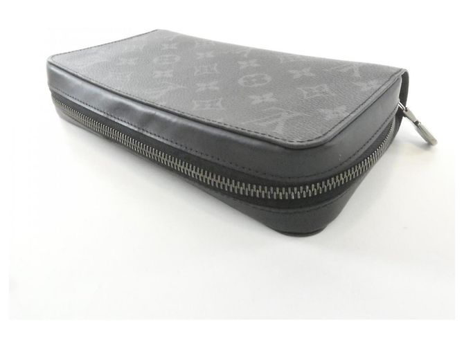 Louis Vuitton Monogram Eclipse Zippy XL Wallet Black - view 2