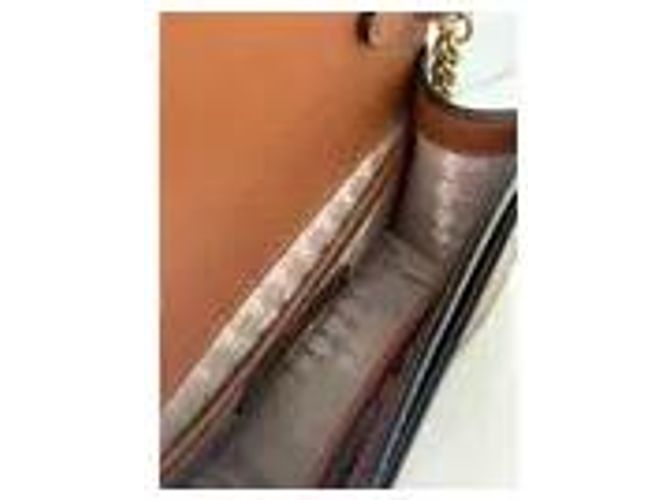 Borsa a tracolla Karl Lagerfeld monogramma floreale Marrone - vista 3
