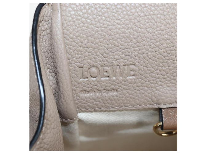 Loewe Hammock Leather Small Beige - Ansicht 6