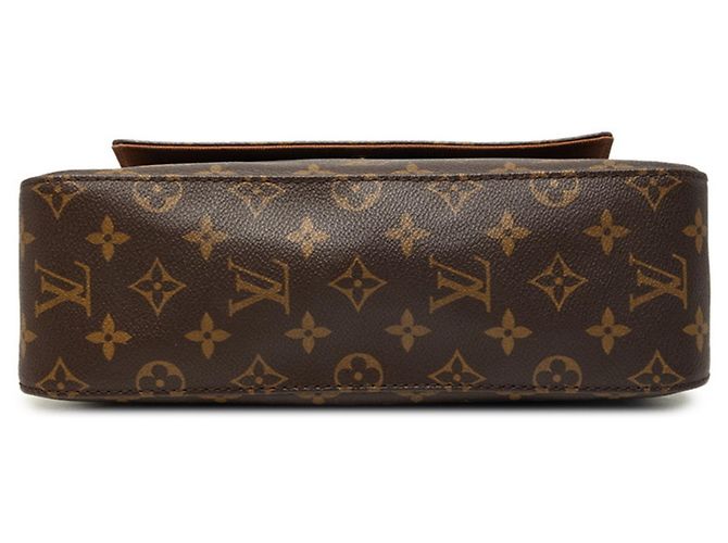Bolsa Louis Vuitton Monogram Mini Looping Marrom - vista 3