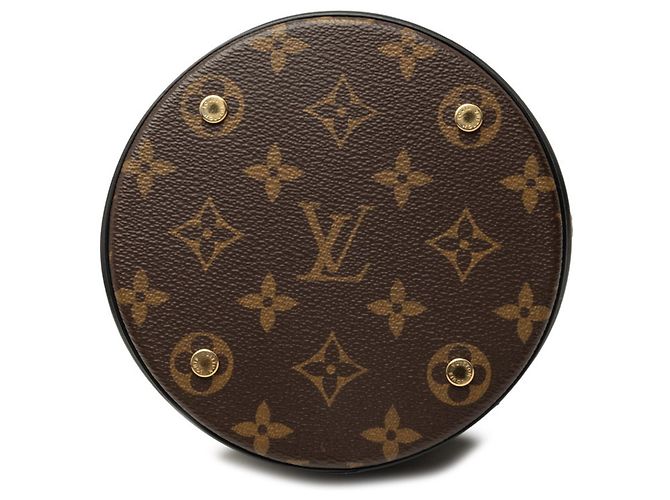 Louis Vuitton Monogram Canoe Handtasche Braun Schwarz - Ansicht 3